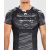 Rashguards Venum Gorilla Jungle - Short Sleeves - Black/White