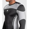 Men's Rashguard  Venum Tempest - Long Sleeve - Black/Grey (Size S)