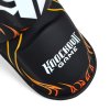 Shinguards Ground Game FLAMES - Black (SIZE S)