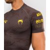 Men’s Performance Rashguard Venum UFC FUSION Fight Week - Short Sleeve - Earthen Brown (Size XXS)
