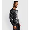 Men's Rashguard Venum Gladiator 5.0 - Long Sleeve - Black/Silver (Size S)