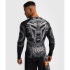 Men's Rashguard Venum Gladiator 5.0 - Long Sleeve - Black/Silver (Size S)