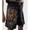 KIDS Fight Shorts Venum Tiger - Black/Neon Orange (Size 6 let)