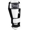 Shin Guards 8 WEAPONS Sak Yant TIGER - White (SIZE L)