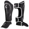 Shin Guards 8 WEAPONS Sak Yant BIG TIGER - černé (SIZE L)