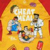 Rashguard Ground Game - CHEAT MEAL - Short Sleeves (SIZE XS)