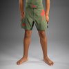 KIDS Fightshorts Venum Light - Army Green/Orange (Size 8 let)
