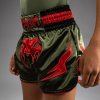 KIDS Thai Shorts Venum Inferno - Army Green/Orange (Size 8 let)