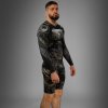 Rashguard Venum Invader - Long Sleeve - Black/Sand (Size S)