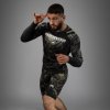Rashguard Venum Invader - Long Sleeve - Black/Sand (Size S)
