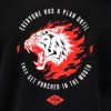 Hoodie Venum x Mike Tyson: Tiger - Deep Black/Intense Red (Size S)
