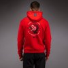 Hoodie Venum x Mike Tyson: Tiger - Intense Red/Deep Black (Size S)