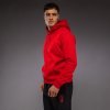 Hoodie Venum x Mike Tyson: Tiger - Intense Red/Deep Black (Size S)