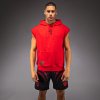 Sleeveless Hoodie Venum x Mike Tyson: Tiger - Intense Red/Deep Black (Size S)