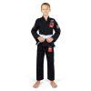 KIDS BJJ GI kimono Ground Game - Black (SIZE K3)