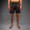 Fightshorts Venum Quetzal Fury - Black/Fury Red/ Tangerine (Size XS)