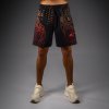 Training Shorts Venum Quetzal Fury - Black/Fury Red/ Tangerine (Size S)