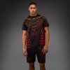 Dry-Tech T-Shirt Venum Quetzal Fury - Black/Fury Red/ Tangerine (Size S)