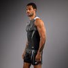 Men’s Rashguard Venum Adrenaline - Sleeveless - Black/Silver Grey (Size S)