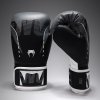 Boxing Gloves Venum Adrenaline - Black/Silver Grey (Size 10oz)