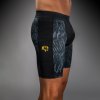 Vale Tudo Shorts Venum x Chimaev Wild Borz - Black/Grey (Size S)