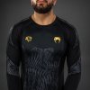 Men's Rashguards Venum x Chimaev - Long Sleeves - Black/Grey (Size S)