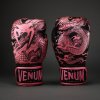 Boxing Gloves Dragon's Flight - Black/Metallic Pink (Size 8oz)