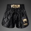 Muay Thai Shorts Venum Contender XT – Black/Gold (Size S)