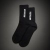 Crew Socks Venum Essential (3 pairs)  - Black/White (Size 3Y-5Y US (S))