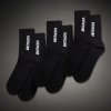 Crew Socks Venum Essential (3 pairs)  - Black/White (Size S)