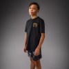 KIDS T-Shirt Venum Wolf Atak - Black/Grey (Size 8 let)