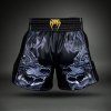 Muay Thai Shorts Venum Wolf Atak - Black/Grey (Size S)