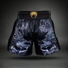 Muay Thai Shorts Venum Wolf Atak - Black/Grey (Size XS)