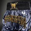 Muay Thai Shorts Venum Wolf Atak - Black/Grey (Size S)