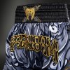 Muay Thai Shorts Venum Wolf Atak - Black/Grey (Size XS)