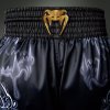 Muay Thai Shorts Venum Wolf Atak - Black/Grey (Size XS)