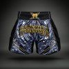 Muay Thai Shorts Venum Wolf Atak - Black/Grey (Size S)