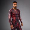 Rashguard Venum 20th Anniversary - Long Sleeve - Black/Red (Size S)