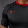 Rashguard Venum X Roger Gracie Signature - Short Sleeve - Black/Red (Size S)