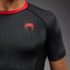 Rashguard Venum X Roger Gracie Signature - Short Sleeve - Black/Red (Size S)