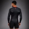 Rashguard Venum X Roger Gracie Signature - Long Sleeve - Black/Red (Size S)