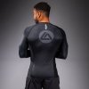 Rashguard Venum X Roger Gracie Academy - Long Sleeve - Black (Size S)