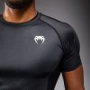 Rashguard Venum X Roger Gracie Academy - Short Sleeve - Black (Size S)
