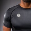 Rashguard Venum X Roger Gracie Academy - Short Sleeve - Black (Size S)