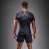 Rashguard Venum X Roger Gracie Academy - Short Sleeve - Black (Size S)