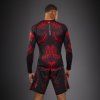 Rashguard Venum Matupa - Long Sleeve - Black/Red/Silver (Size S)