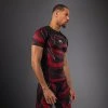 Rashguard Venum Matupa - Short Sleeve - Black/Red/Silver (Size M)
