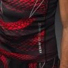 Rashguard Venum Matupa - Short Sleeve - Black/Red/Silver (Size M)