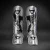 Shin Guards Venum Ringhorns Charger - Silver/Black (Size S)