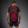 Dry Tech T-Shirt Venum Matupa - Black/Red/Silver (Size S)